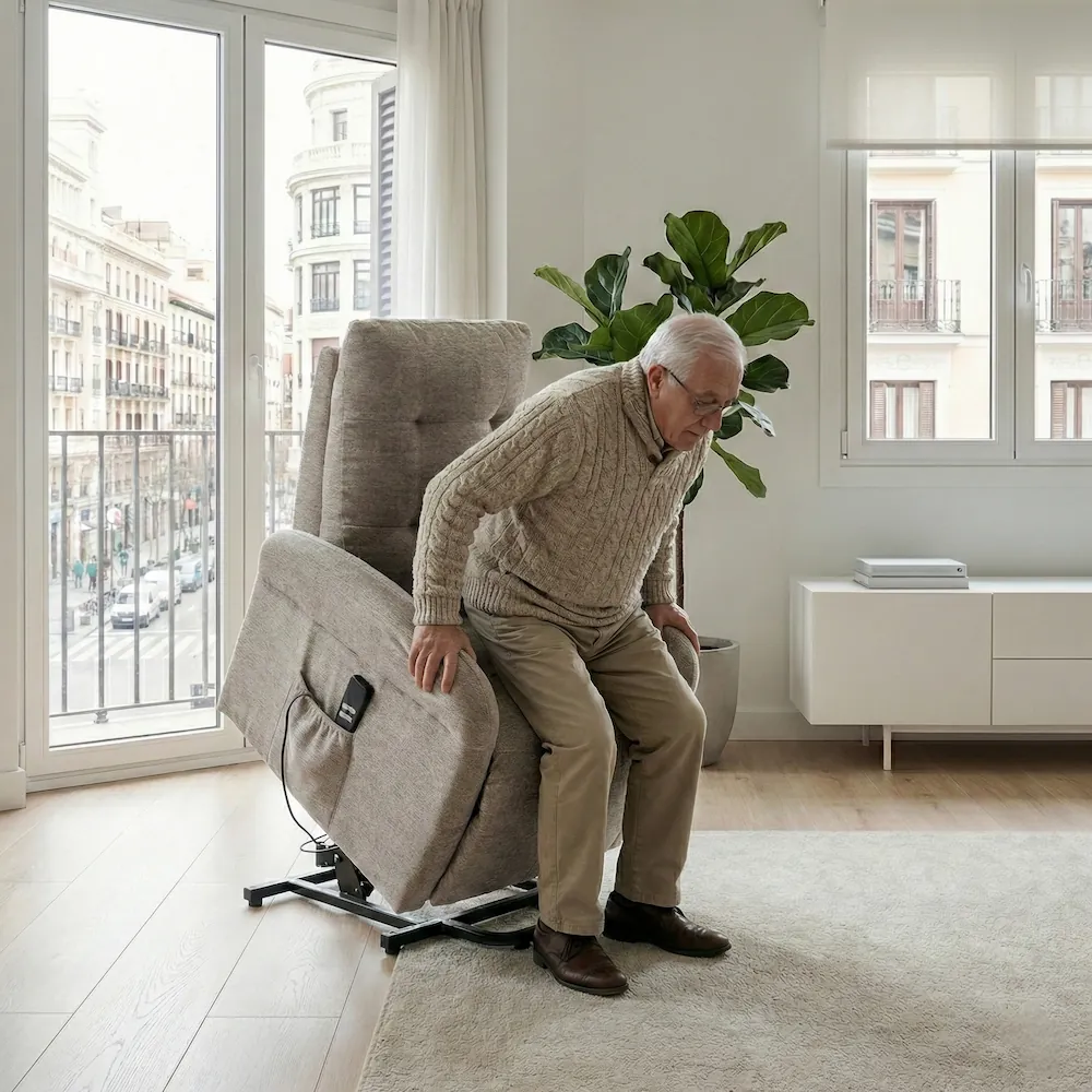 Sillón levanta personas Rubens